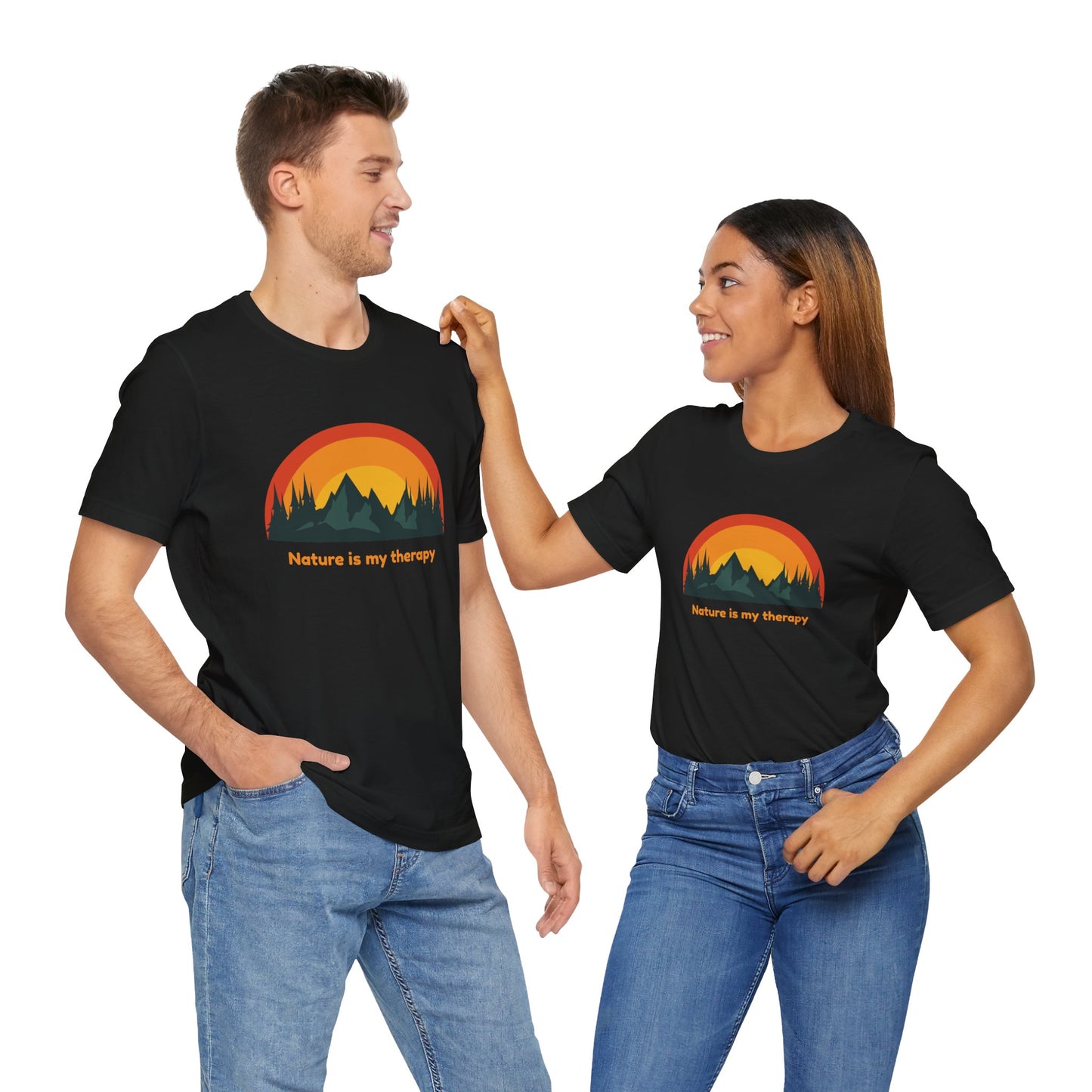 Outdoorsy Humour Unisex Tee, Hiking Camping Shirt, Nature Lover Gift