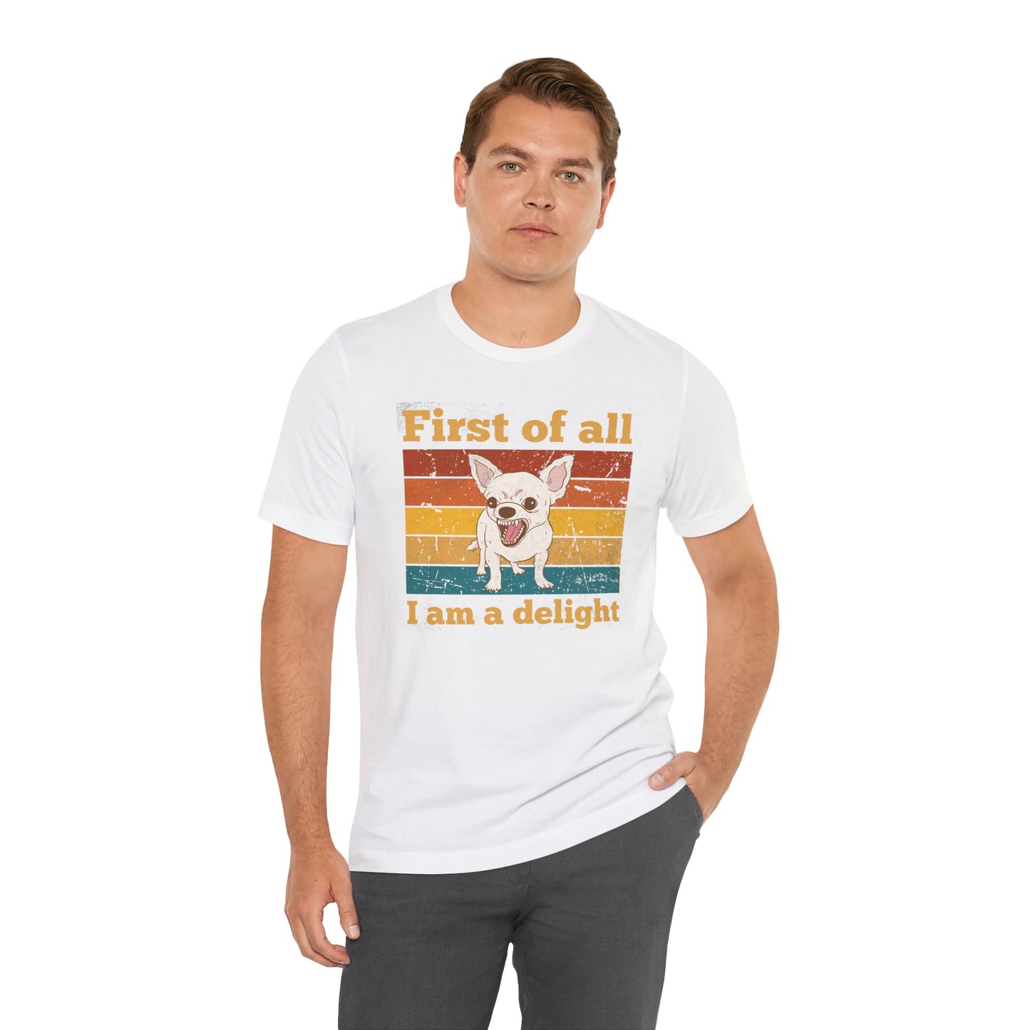 Chihuahua Dog Lover Shirt, Fun Graphic Tee, Pet Gift, Casualwear for Dog Lovers