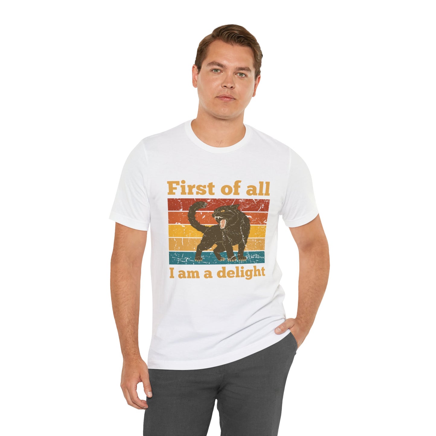 Funny Cat Tee, Cute Pet Shirt, Gifts for Cat Lovers, Humor Tee