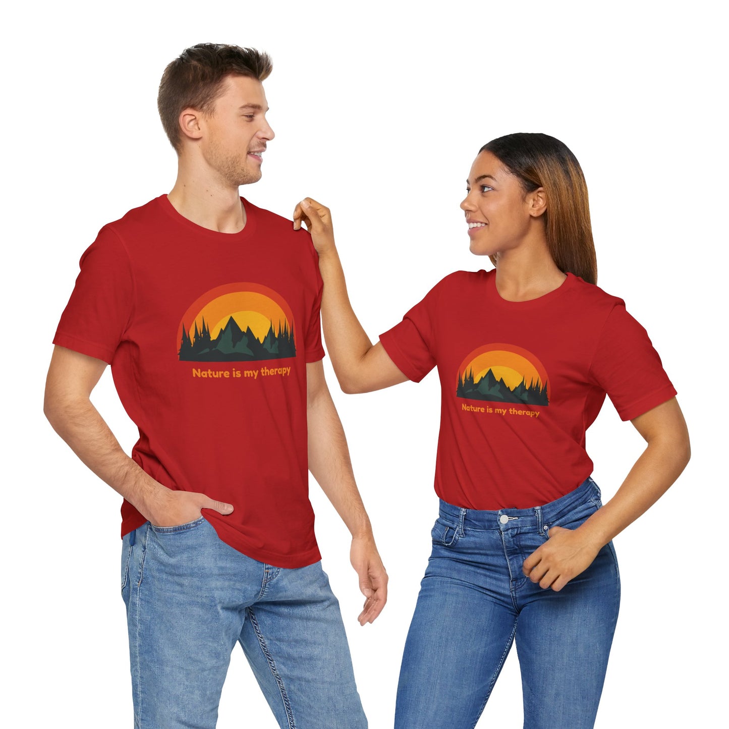 Outdoorsy Humour Unisex Tee, Hiking Camping Shirt, Nature Lover Gift
