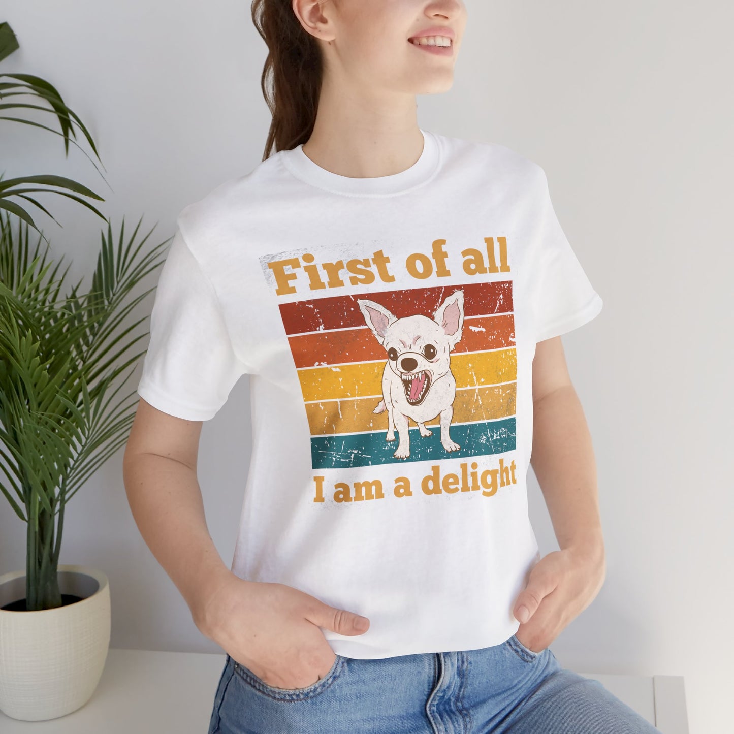 Chihuahua Dog Lover Shirt, Fun Graphic Tee, Pet Gift, Casualwear for Dog Lovers