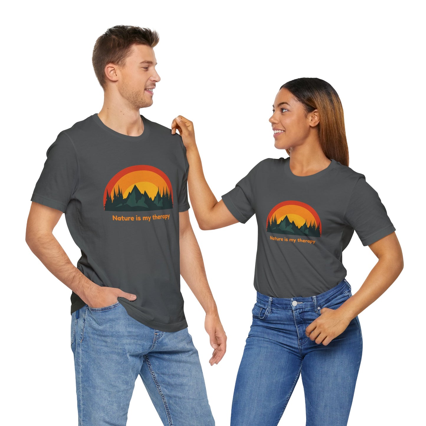 Outdoorsy Humour Unisex Tee, Hiking Camping Shirt, Nature Lover Gift