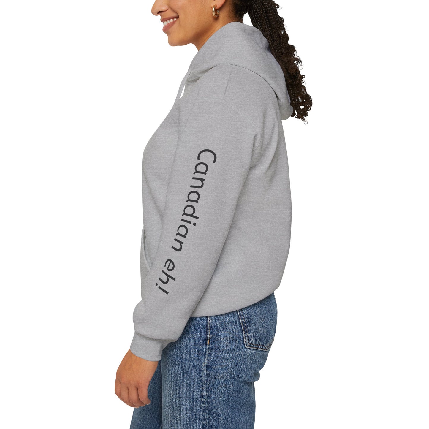 Canadian Girls Kick Ass Hoodie - Unisex Sweatshirt, Canada Day Apparel, Comfortable Casual Wear