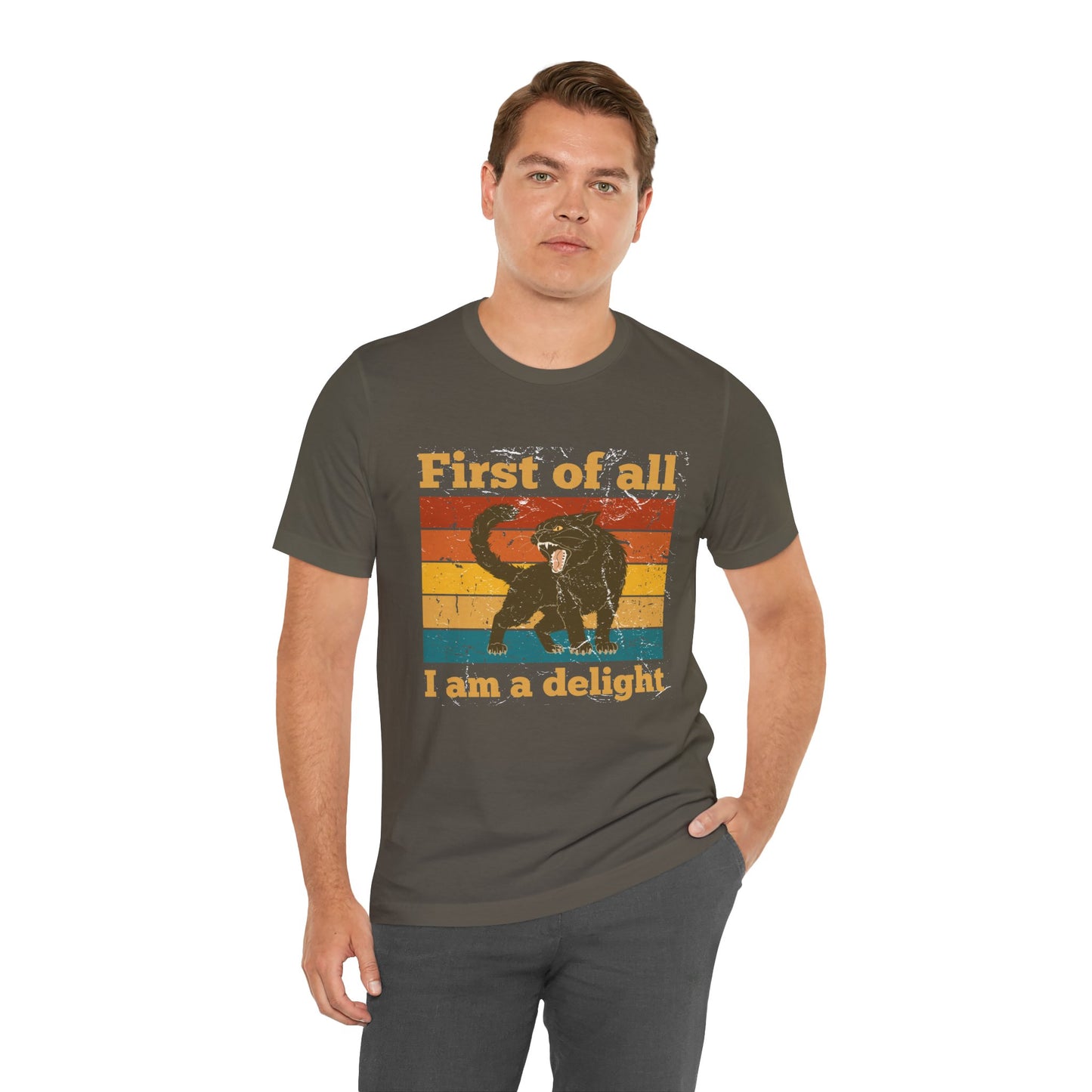 Funny Cat Tee, Cute Pet Shirt, Gifts for Cat Lovers, Humor Tee