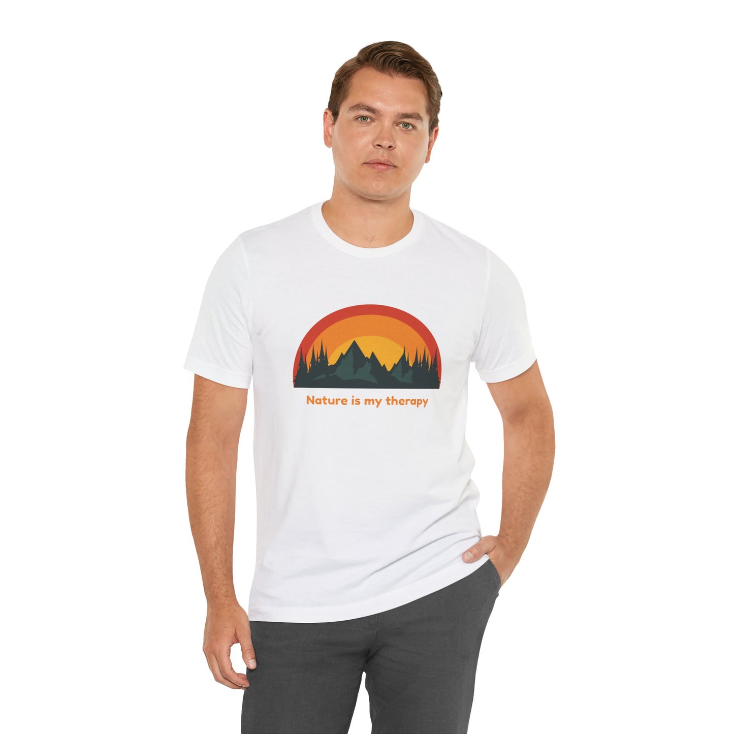 Outdoorsy Humour Unisex Tee, Hiking Camping Shirt, Nature Lover Gift
