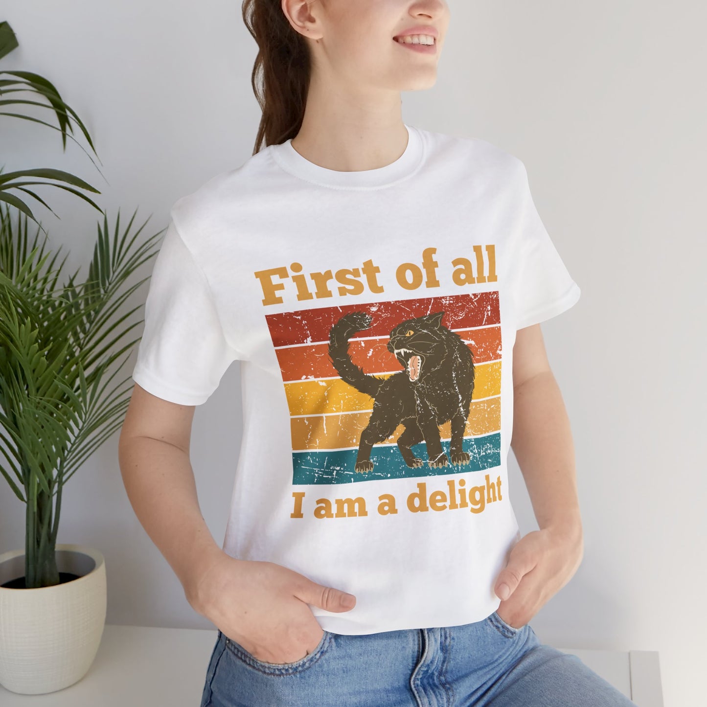 Funny Cat Tee, Cute Pet Shirt, Gifts for Cat Lovers, Humor Tee