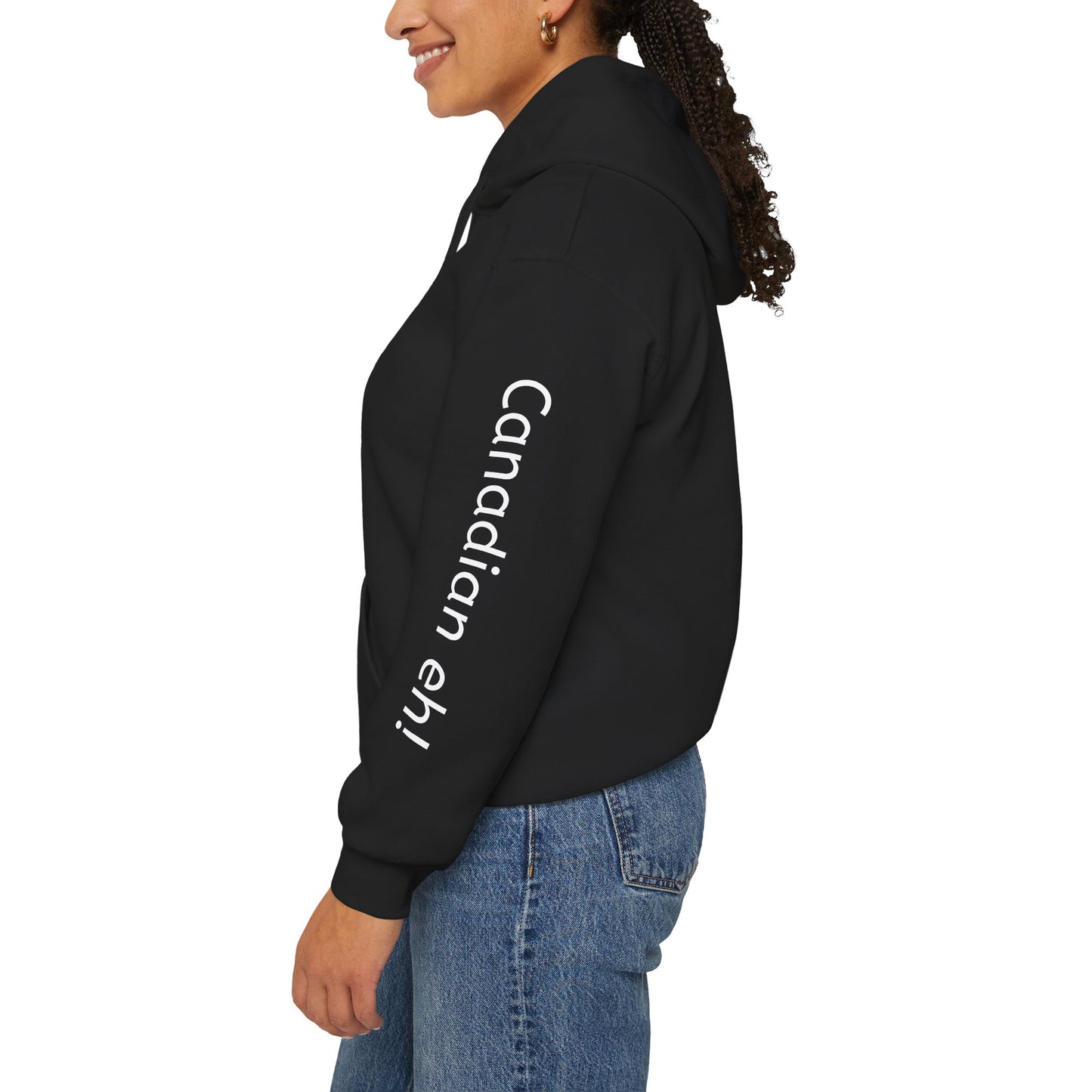 Canadian Girls Kick Ass Hoodie - Unisex Sweatshirt, Canada Day Apparel, Comfortable Casual Wear