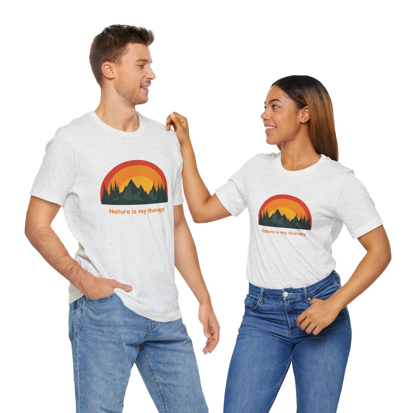 Outdoorsy Humour Unisex Tee, Hiking Camping Shirt, Nature Lover Gift
