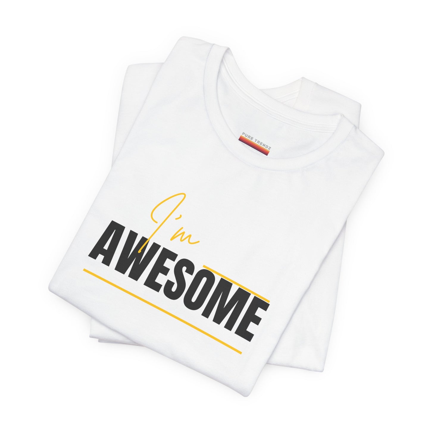 Positive Unisex Tee - positive vibes Statement for all Men Women & teens