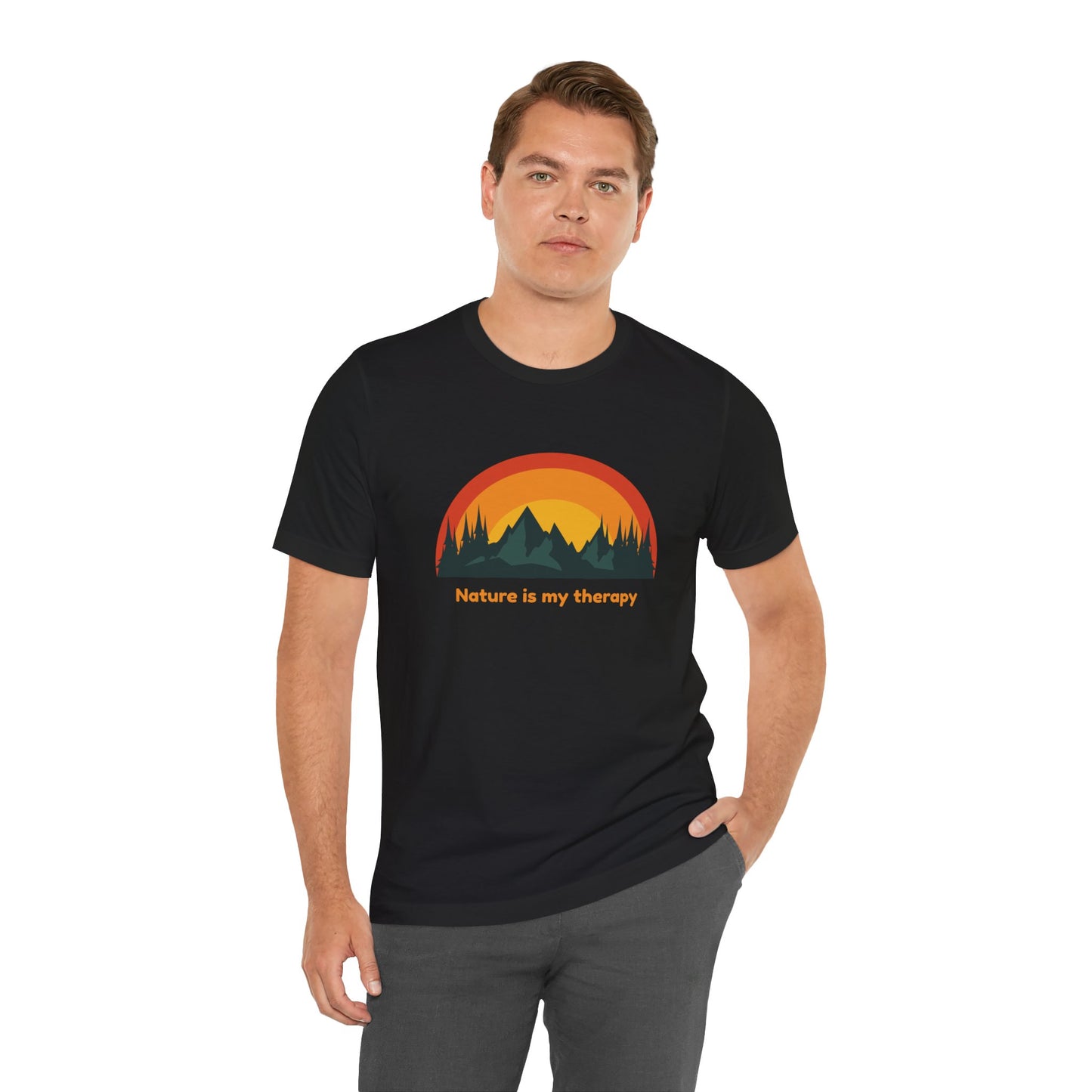 Outdoorsy Humour Unisex Tee, Hiking Camping Shirt, Nature Lover Gift
