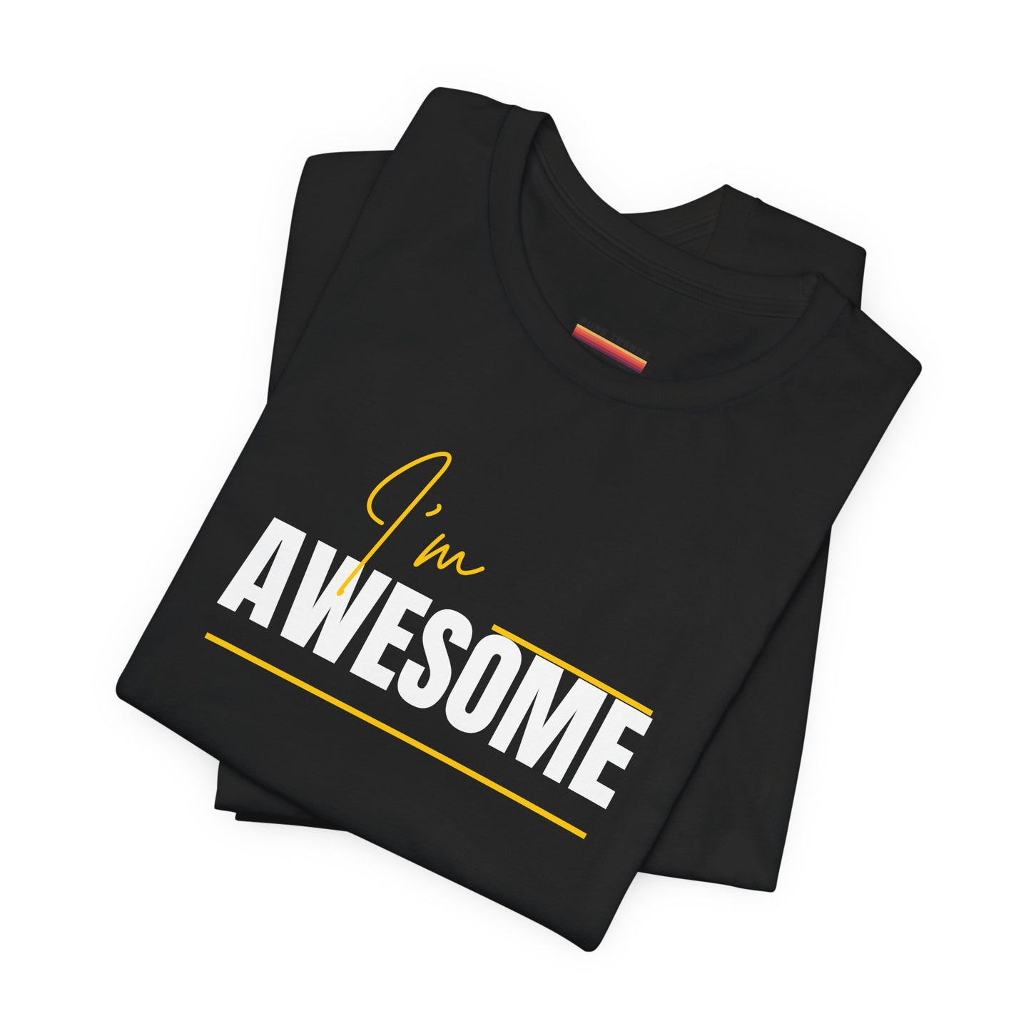 Positive Unisex Tee - positive vibes Statement for all Men Women & teens