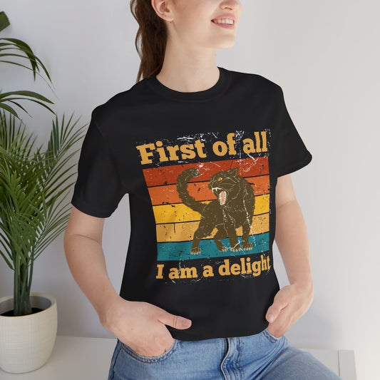 Funny Cat Tee, Cute Pet Shirt, Gifts for Cat Lovers, Humor Tee