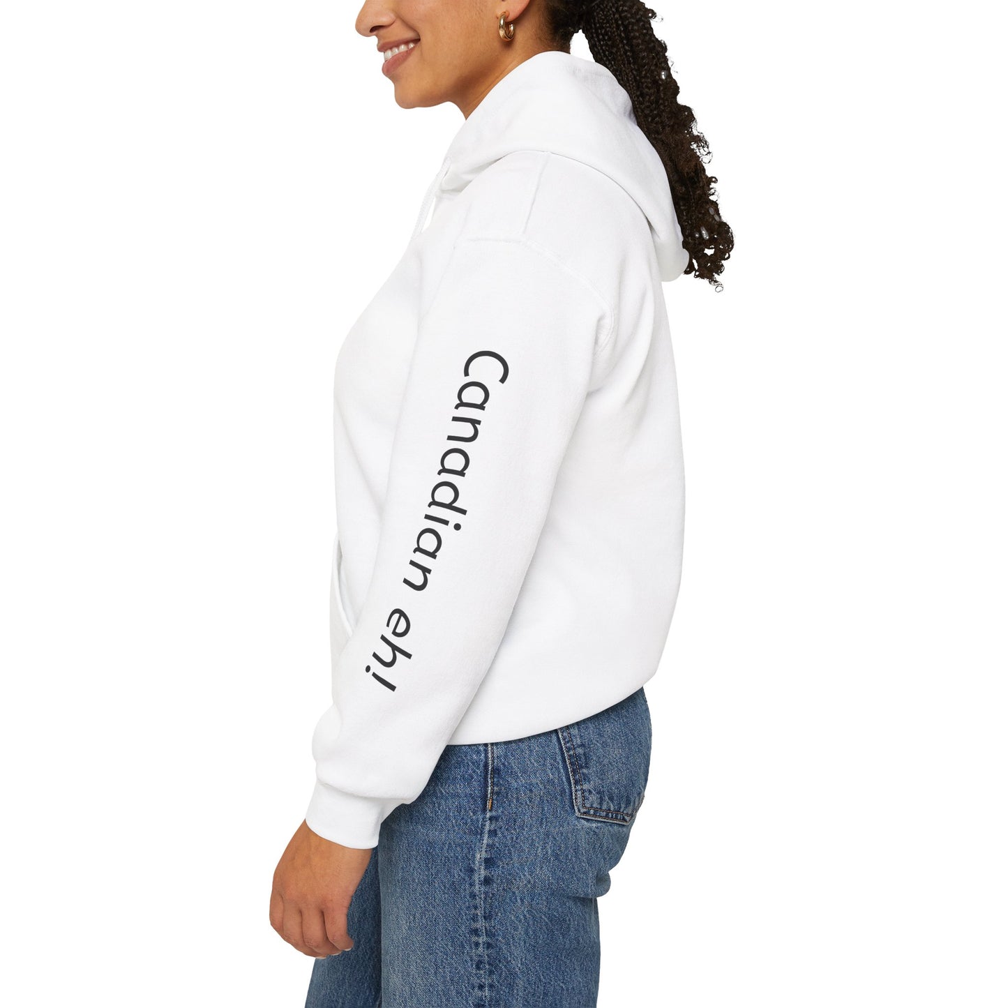 Canadian Girls Kick Ass Hoodie - Unisex Sweatshirt, Canada Day Apparel, Comfortable Casual Wear