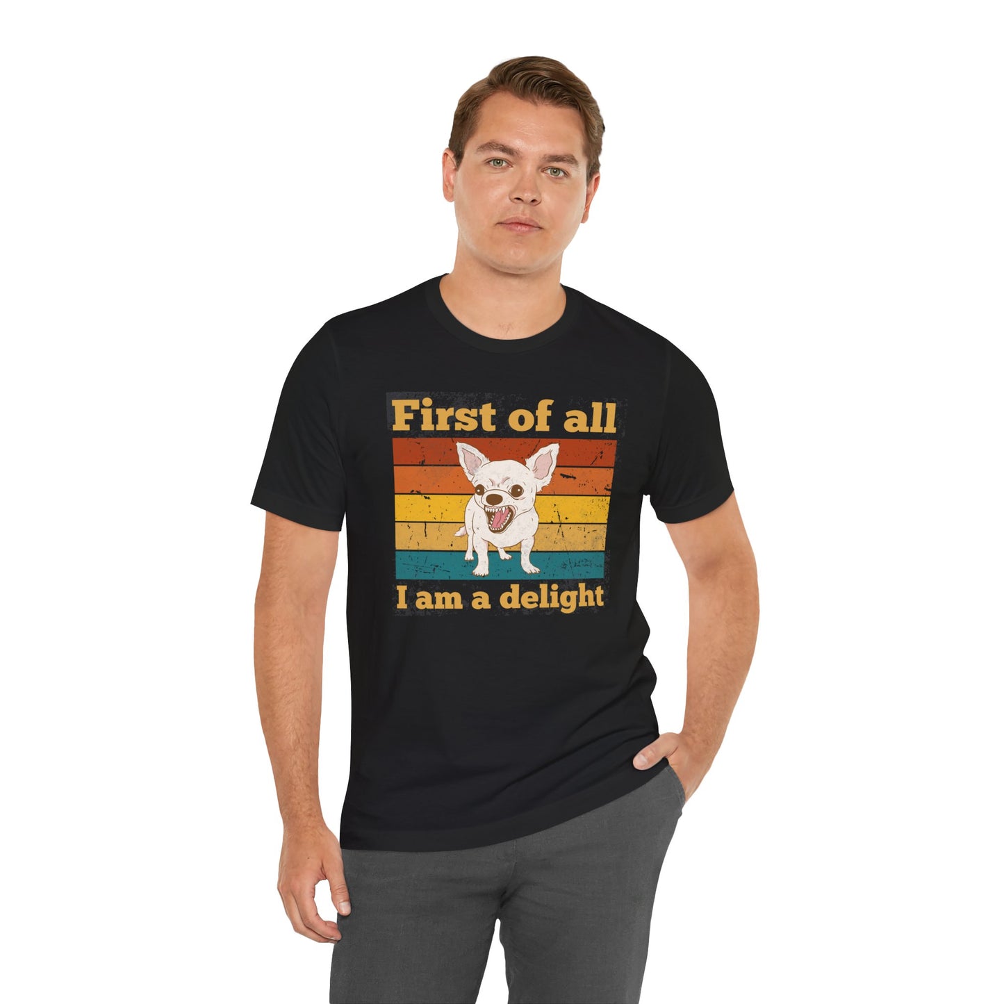 Chihuahua Dog Lover Shirt, Fun Graphic Tee, Pet Gift, Casualwear for Dog Lovers